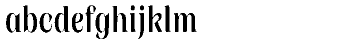 Rigeras Bold Sr75 Alt Condensed FONT
