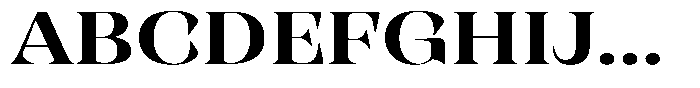 Rigeras Bold Sr75 Alt Expanded Font UPPERCASE