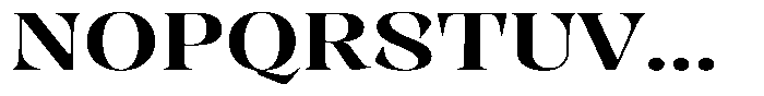 Rigeras Bold Sr75 Alt Expanded Font UPPERCASE
