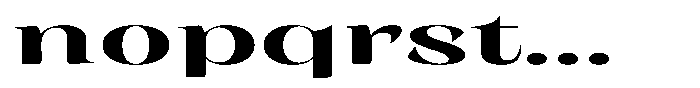 Rigeras Bold Sr75 Alt Ult Exp Font LOWERCASE