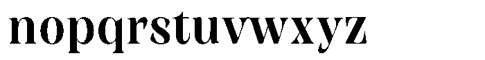 Rigeras Bold Sr75 Font LOWERCASE