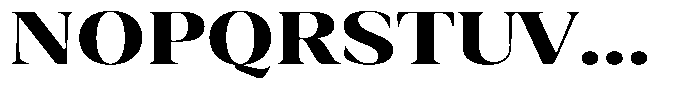 Rigeras Extra Bold Sr25 Alt Exp Font UPPERCASE