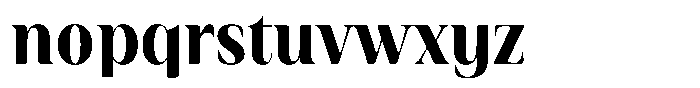 Rigeras Extra Bold Sr25 Alt Font LOWERCASE