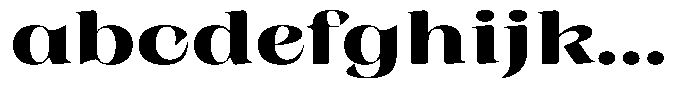 Rigeras Extra Bold Sr75 Alt Exp FONT