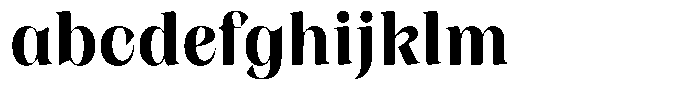 Rigeras Extra Bold Sr75 Alt FONT