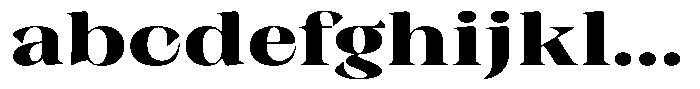 Rigeras Extra Bold Sr75 Expanded FONT