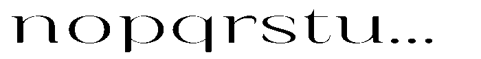Rigeras Extra Light Sr25 Alt Ult Exp Font LOWERCASE