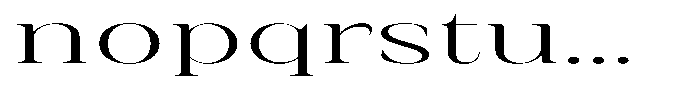 Rigeras Extra Light Sr25 Ult Exp Font LOWERCASE