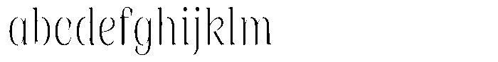 Rigeras Extra Light Sr75 Alt Condensed FONT
