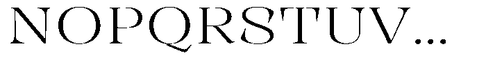 Rigeras Extra Light Sr75 Alt Exp Font UPPERCASE