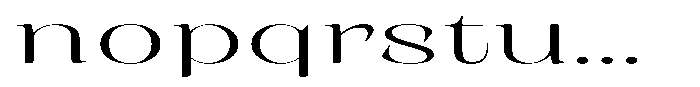 Rigeras Extra Light Sr75 Alt Ult Exp Font LOWERCASE