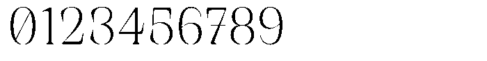 Rigeras Extra Light Sr75 Alt Font OTHER CHARS
