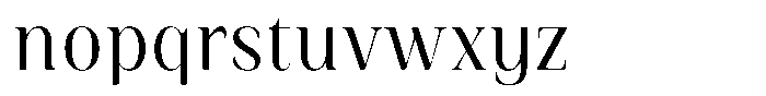 Rigeras Light Sr25 Alt Font LOWERCASE