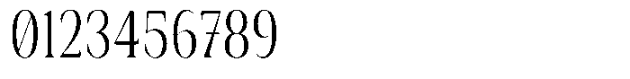 Rigeras Light Sr25 Condensed Font OTHER CHARS