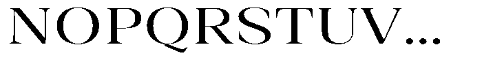 Rigeras Light Sr25 Expanded Font UPPERCASE