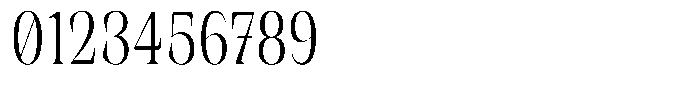Rigeras Light Sr75 Alt Condensed Font OTHER CHARS