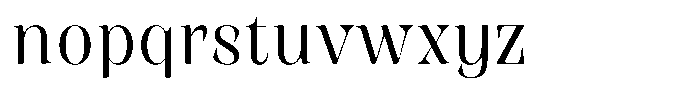 Rigeras Light Sr75 Alt Font LOWERCASE