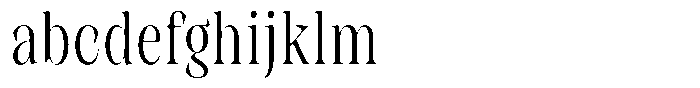Rigeras Light Sr75 Condensed FONT
