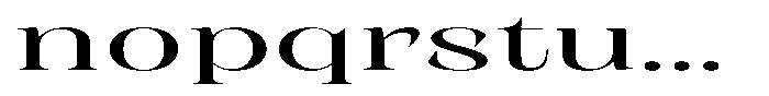 Rigeras Light Sr75 Ult Exp Font LOWERCASE