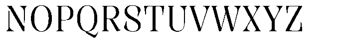 Rigeras Light Sr75 Font UPPERCASE