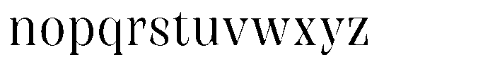 Rigeras Light Sr75 Font LOWERCASE