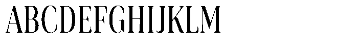 Rigeras Sr25 Alt Condensed Font