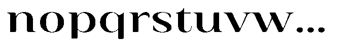 Rigeras Sr25 Alt Expanded Font LOWERCASE