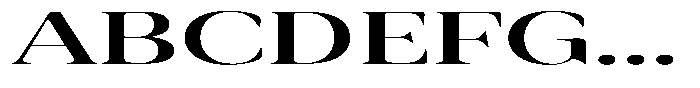 Rigeras Sr25 Alt Ultra Expanded Font UPPERCASE