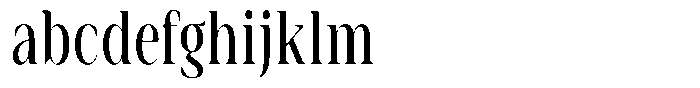 Rigeras Sr25 Condensed FONT