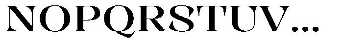 Rigeras Sr75 Alt Expanded Font UPPERCASE