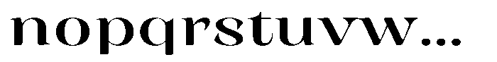 Rigeras Sr75 Alt Expanded Font LOWERCASE