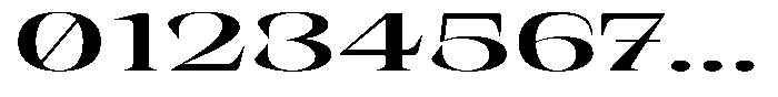 Rigeras Sr75 Alt Ultra Expanded Font OTHER CHARS