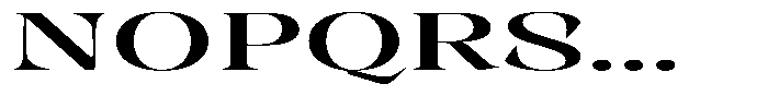 Rigeras Sr75 Alt Ultra Expanded Font UPPERCASE