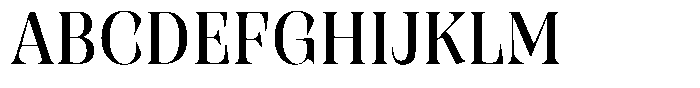 Rigeras Sr75 Alt Font UPPERCASE
