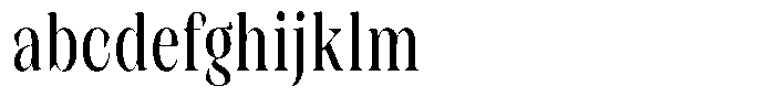 Rigeras Sr75 Condensed FONT