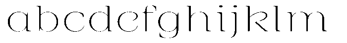 Rigeras Thin Sr25 Alt Expanded FONT