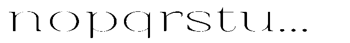 Rigeras Thin Sr25 Alt Ult Exp Font LOWERCASE
