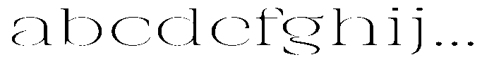 Rigeras Thin Sr25 Ultra Expanded FONT