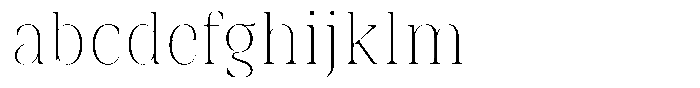 Rigeras Thin Sr25 FONT