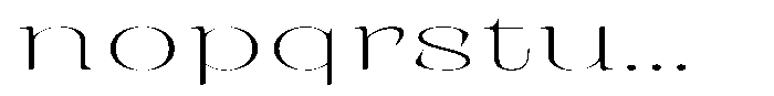 Rigeras Thin Sr75 Alt Ult Exp Font LOWERCASE
