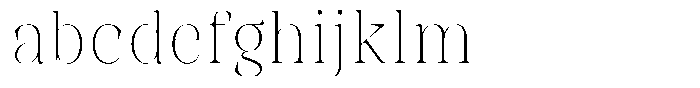 Rigeras Thin Sr75 FONT