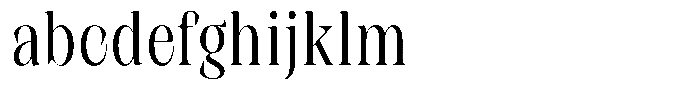 Rigeras Variable Regular Sr75 FONT