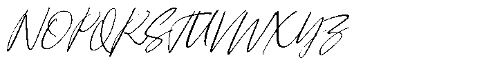 Right Smith Font UPPERCASE