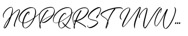 Right Strongline Font UPPERCASE