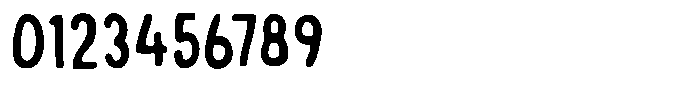 Rightful Chances Paint Font OTHER CHARS