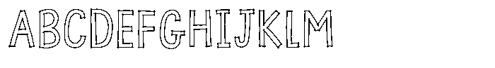 Rightful Chances Regular Font UPPERCASE