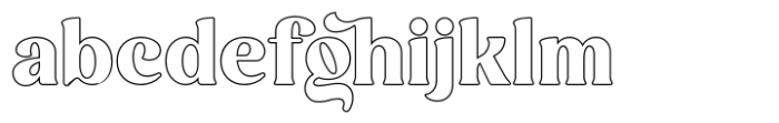 Righty Outline FONT