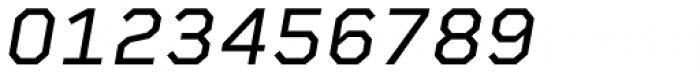 Rigid Square Italic Font OTHER CHARS