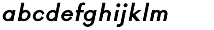 Rigidica Bold Oblique Font LOWERCASE