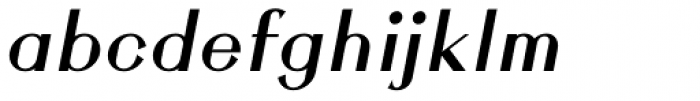 Rigidica Display Bold Oblique Font LOWERCASE